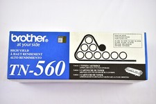 Brother TN560 Black High Yield Toner Cartridge Genuine