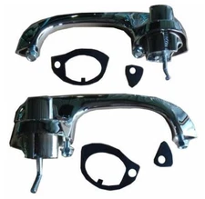 1968 - 1972 Chevy El Camino Outside Front Outside Door Handles Push Button NEW