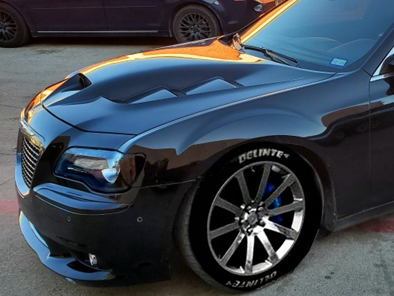 20112024 Chrysler 300 300C 300S Hood Heat Extractor Ram Air FIBERGLASS eBay