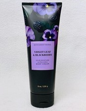 1 Bath Body Works WILD BLACKBERRY LEAF Body Cream Lotion Tube 8 oz
