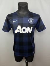 MANCHESTER UNITED 2013 2014 AWAY SHIRT FOOTBALL SOCCER NIKE 532838-411 SIZE S