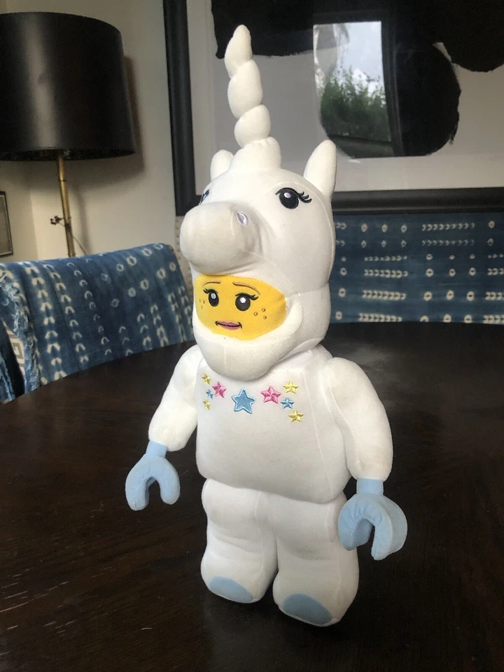 Lego Icónico Unicornio Niña 17" Peluche Minifigura Personaje Foto 4 de 4