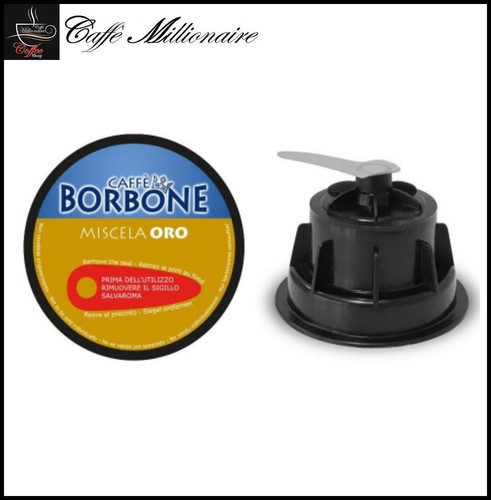 90 Coffee Capsules Borbone Miscela Oro Compatible With Dolce Gusto Nescafe - Picture 4 of 22