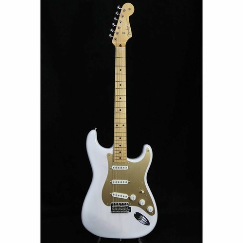 Fender Made in Japan Heritage 50s Stratocaster White Blonde Electric Guitar - Picture 7 of 12