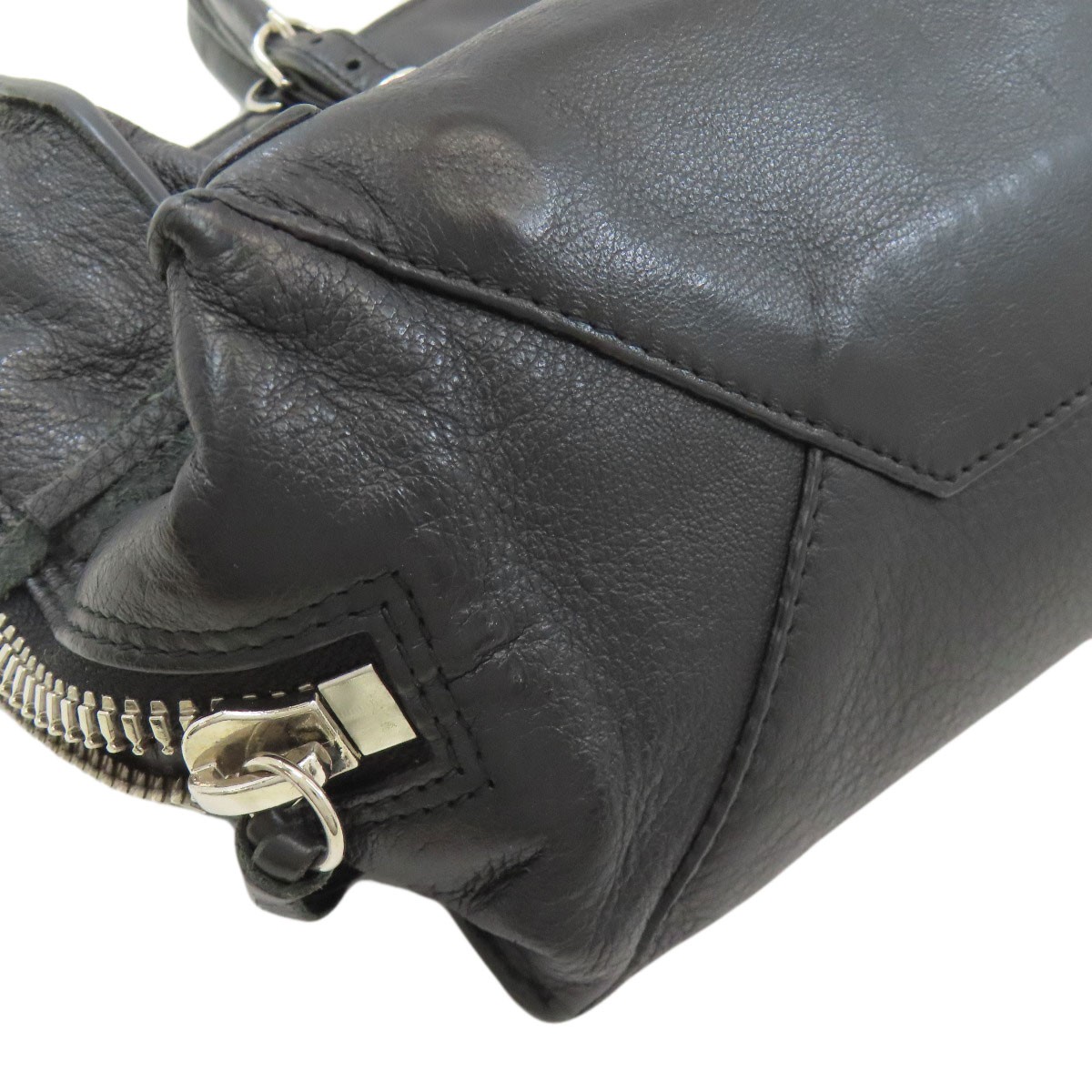 BALENCIAGA 370926 Paper 2WAY Handbag Leather  Ladies [Used] thumbnail 17