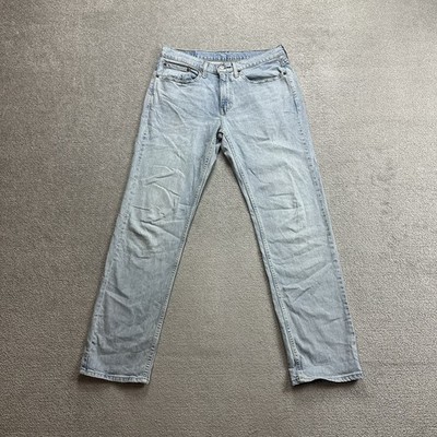 LEVIS 514 Herren Jeans Hose W31 L32 Slim Regular Fit Straight Stretch 13210 Blau
