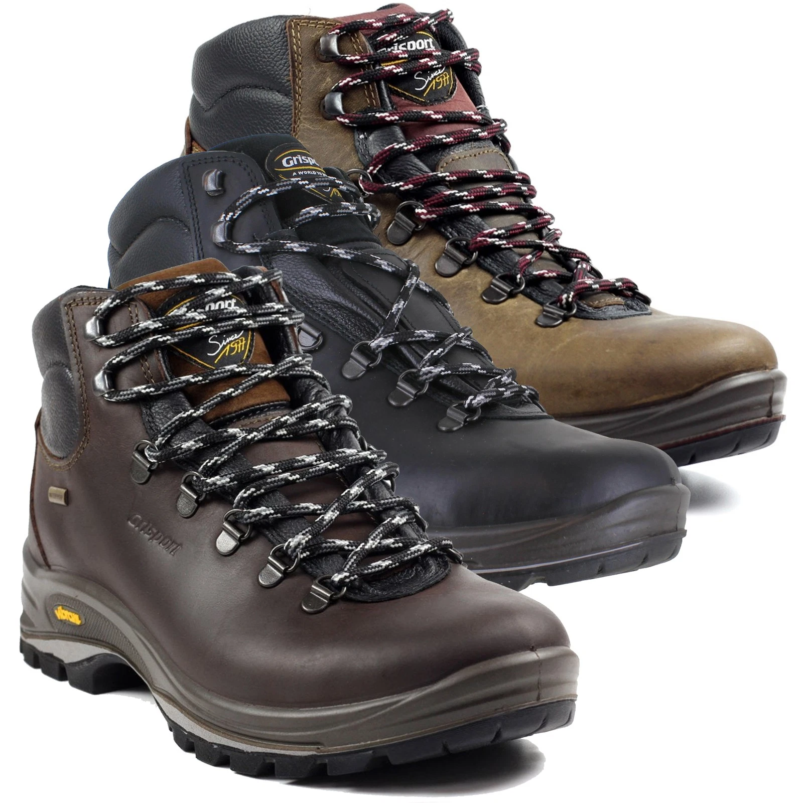 Mens GriSport Fuse Vibram Waterproof Hiking Trekking Ankle Boots Sizes 7 to 12
Opens in a new window