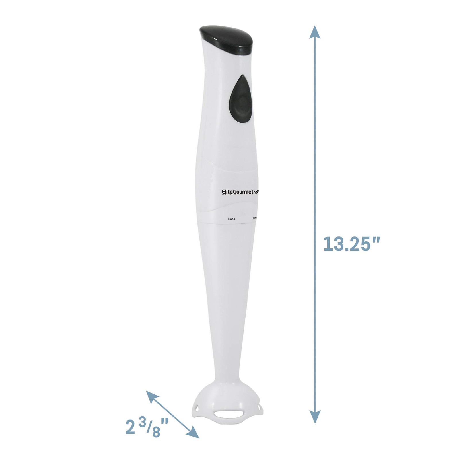 Elite Gourmet EHB-2425X Electric Immersion Hand Blender Stick, Mixer, Chopper...
