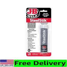 Steel Reinforced 2 oz. Epoxy Putty Stick - Moldable  High Temperature Resistant