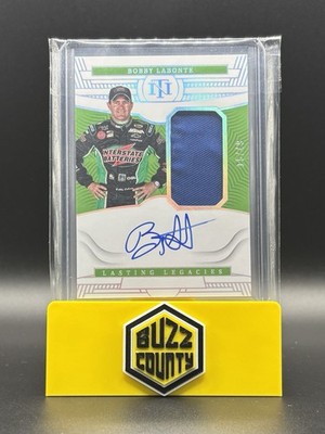 Bobby Labonte 2023 NT Racing - Lasting Legacies AUTO MEM /49 NASCAR HOF JGR