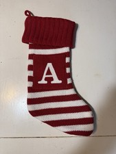 Wondershop by Target Monogram Christmas Stocking Letters A, C, and R