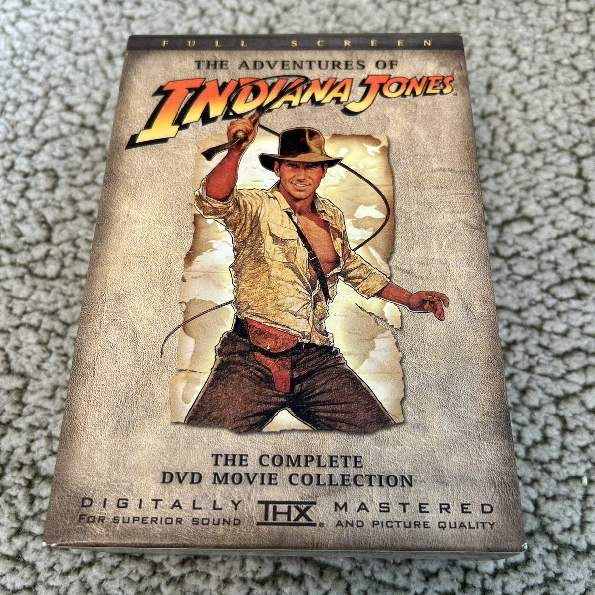 Indiana Jones Complete Series Box Set DVDs & Blu-ray Discs for