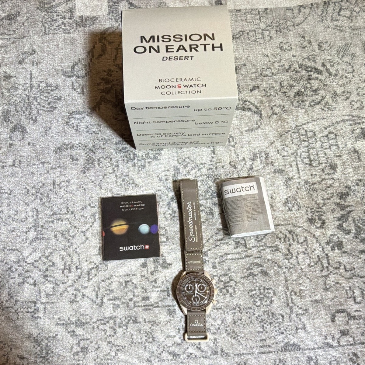 OMEGA x Swatch MoonSwatch Mission on Earth Desert Bioceramic