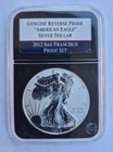 2012 Reverse American Silver Eagle Proof 1 Oz .999 Fine Silver San Francisco