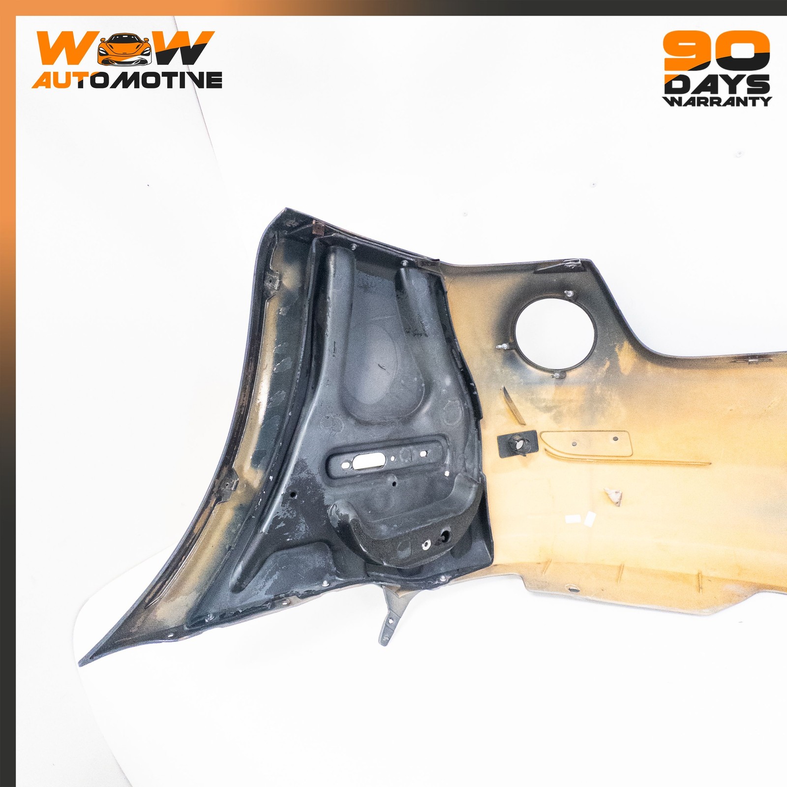 06-16 ASTON MARTIN V8 VANTAGE REAR BUMPER COVER ASSEMBLY 6G3317K835BL OEM