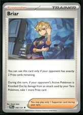 Briar 100/131 Prismatic Evolutions Regular Pokemon TCG