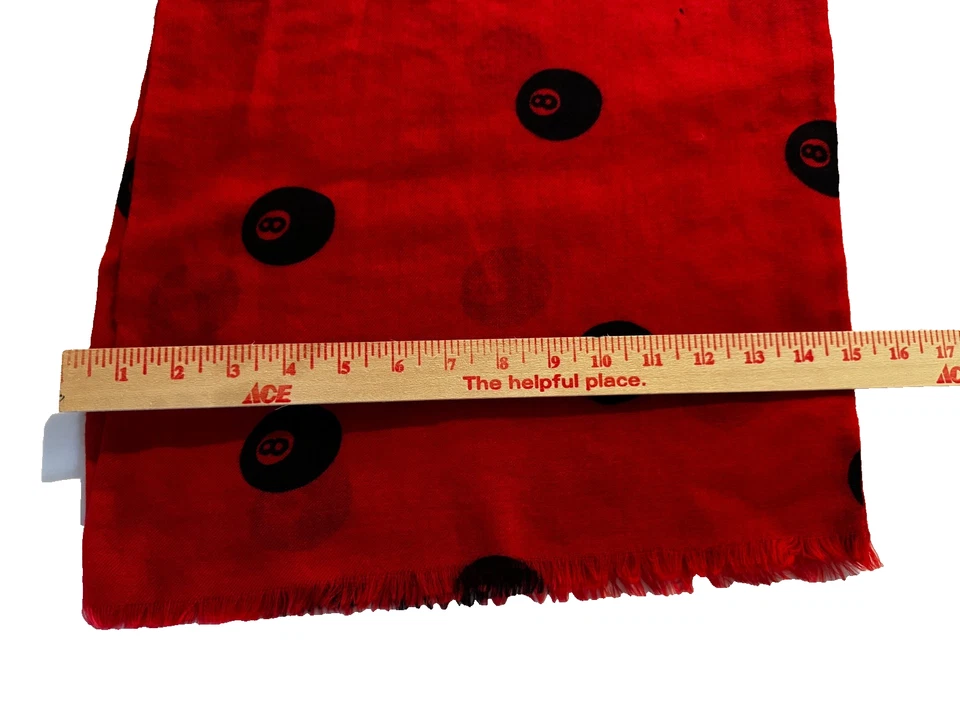 SUPREME SCARF | 8-BALL | F/W 2012 | FW12A16-RED. Project Blitz - Image 4 of 4