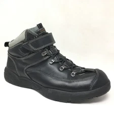 Dr Comfort Ranger Combat Boots Shoes Mens Size 10.5 W Wide Black Orthotic Relief