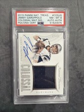 2015 National Treasure Jimmy Garoppolo COSJG PSA 8