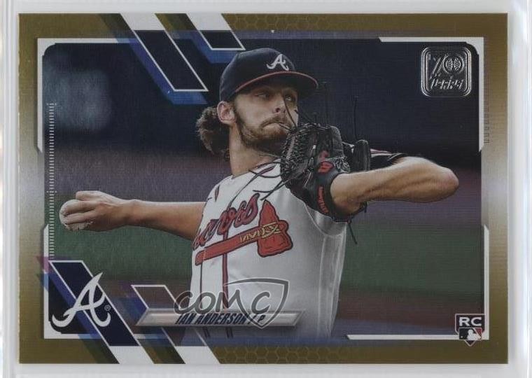 2021 Topps Gold Foil Ian Anderson #239 r0j