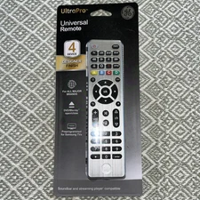 General Electric 33709 4 Device Universal Remote Control - Silver