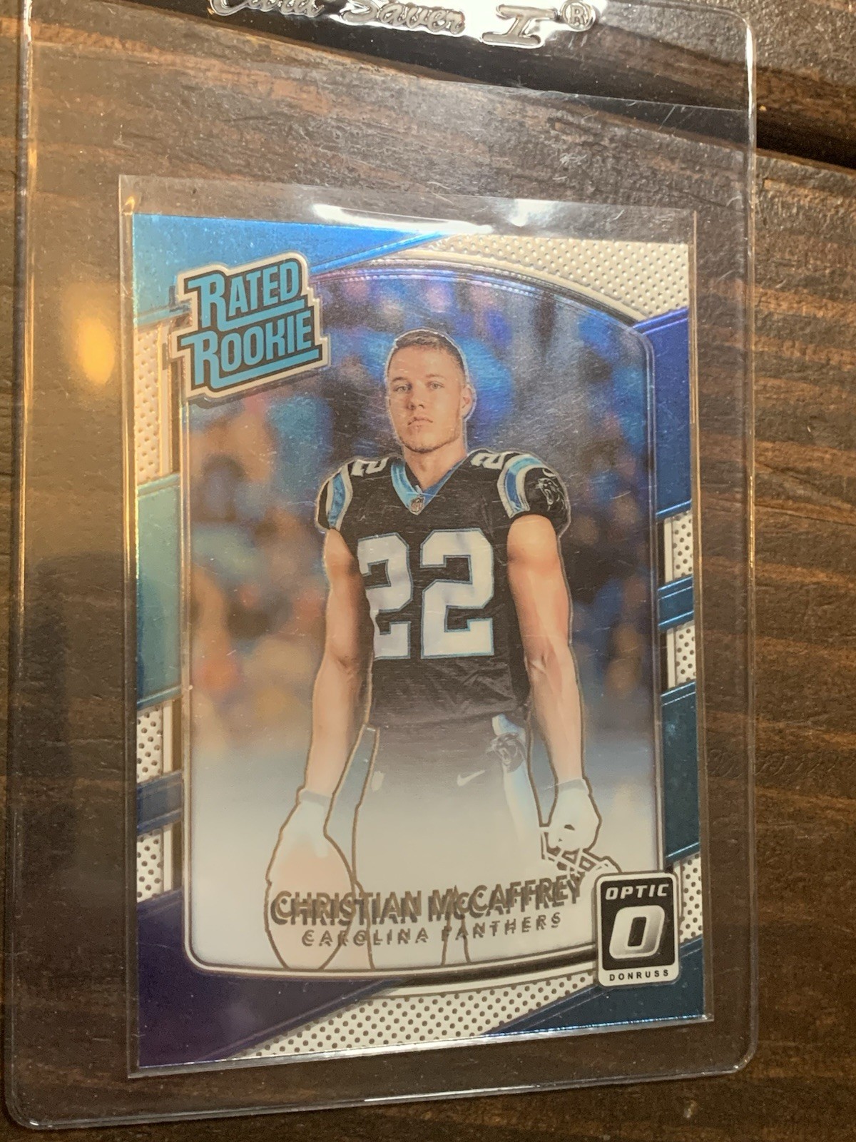 2017 Donruss Optic Christian McCaffrey 168 Rated Rookie RC