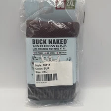 Duluth Trading Co Size 2-XLarge Buck Naked Boxer Briefs 76015