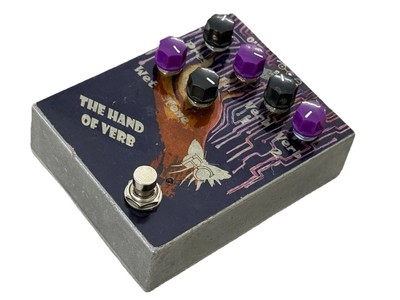 The Hand of Verb Effektpedal Gitarre Elektro Canary Boutique FX Stompbox selten