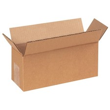 GRAINGER APPROVED 55VG33 PK 25 Shipping Box,9x4x3 in 55VG33