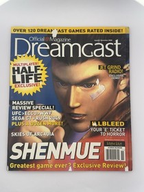 Official Dreamcast Magazine Issue 8 Vol 8 Nov 2000 w/ Demo CD English