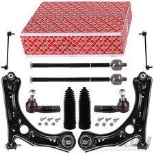 FEBI QUERLENKERSATZ 10 TLG. VORNE passend für AUDI A1 GB SEAT IBIZA V VW POLO VI