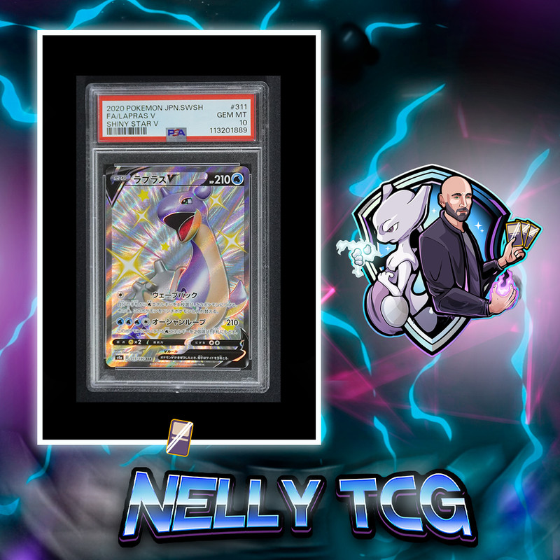 2020 Pokemon Lapras V (JP) - Shiny Star V - 311/190 - PSA 10 GEM MINT