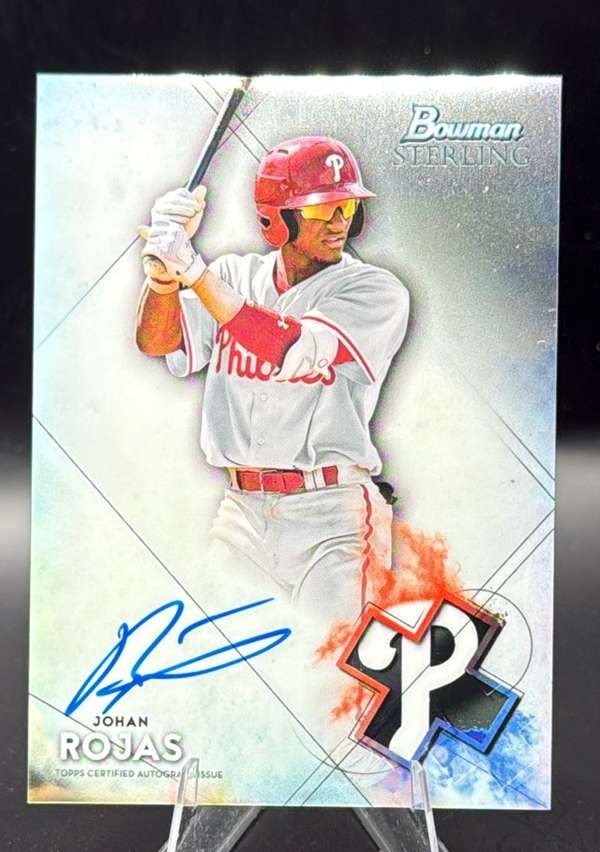 Johan Rojas AU Bowman Sterling #BSPA-JR Phillies