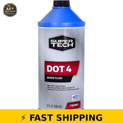 Super Tech Dot 4 Brake Fluid - 32 fl oz