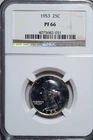 ~1953 NGC PF 66 Washington Quarter 25C Proof PR Collectible Coin (L193)~