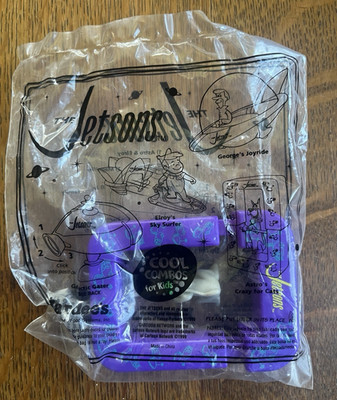 1999 HARDEES COOL COMBOS FOR KIDS MEAL TOY-JETSONS ASTRO'S CRAZY FOR CATS-IOP