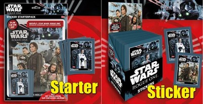 Star Wars Rogue One - 1 Display mit 50 Tüten + Starter Pack - NEU OVP Rarität