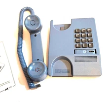 Northern Telecom Harmony Pushbutton Telephone-1983-Blue