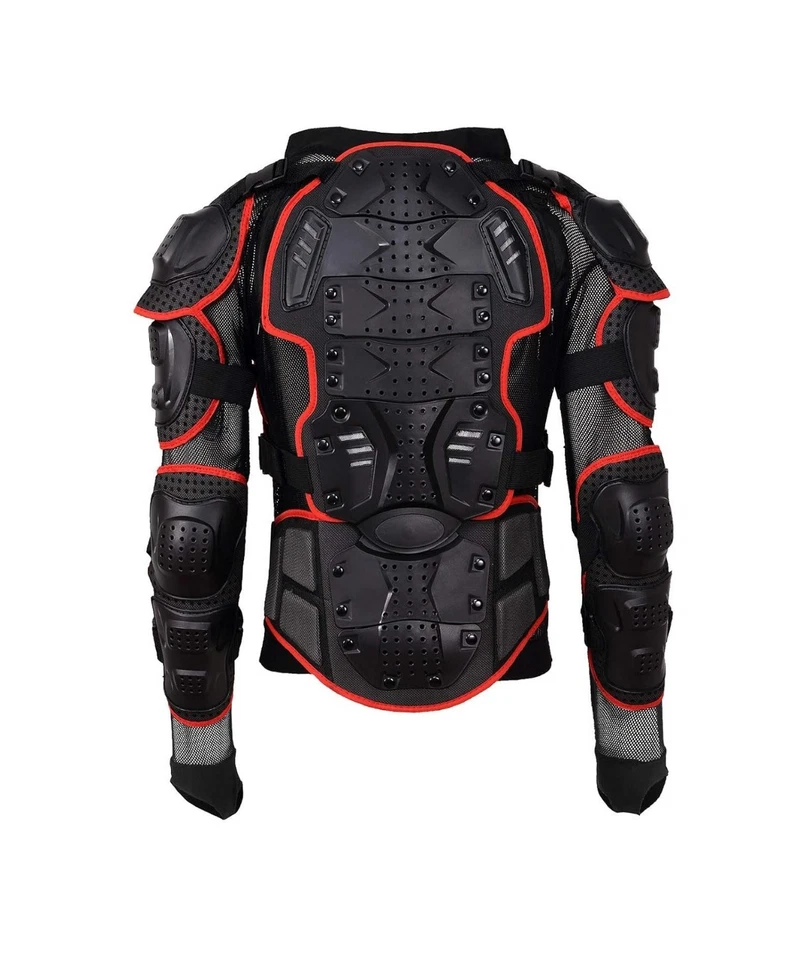 Motorcycle XXL Body Armor Protector Pro Street Motocross ATV Guard Shirt Jacket - Image 2 of 4