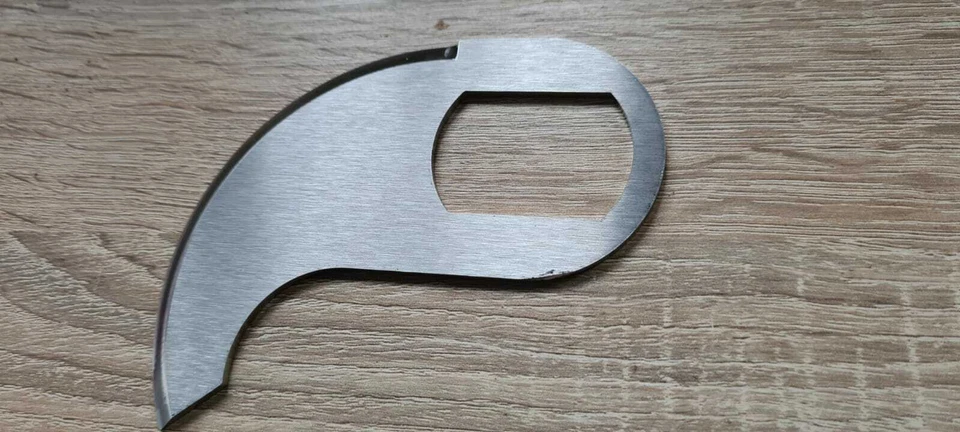 Edelstahl V4A Kuttermesser passend für den Beeketal BFK9 - Köpfe nicht enthalten - Bild 2 von 4