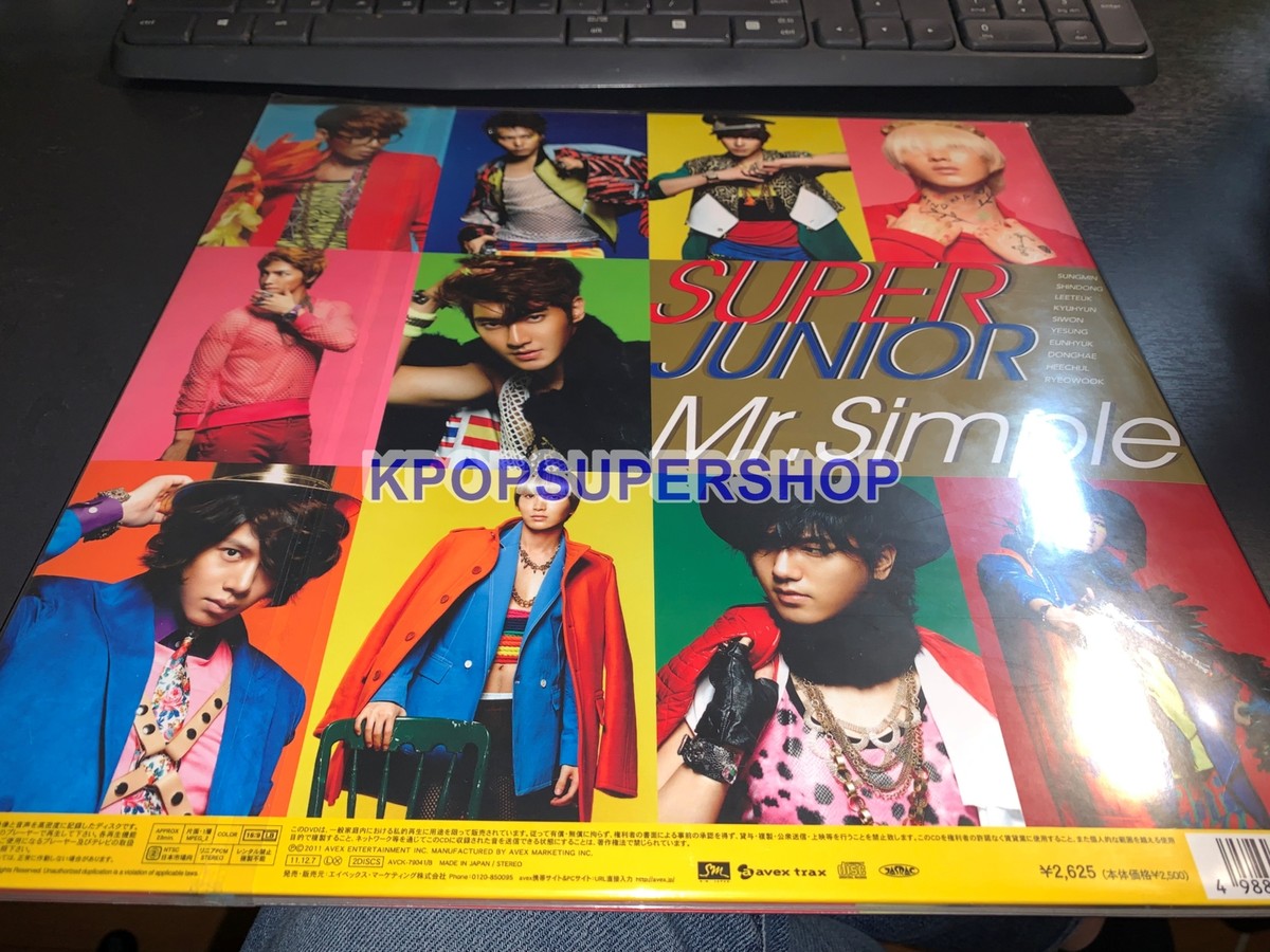 SUPER JUNIOR Mr.Simple、opera日本語、韓国語　限定 Amazon.co.jp: Mr.Simple[韓国盤]: ミュージック