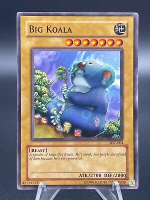 Yugioh - Big Koala x2 - IOC-004 - LP - Contains 2 Copies