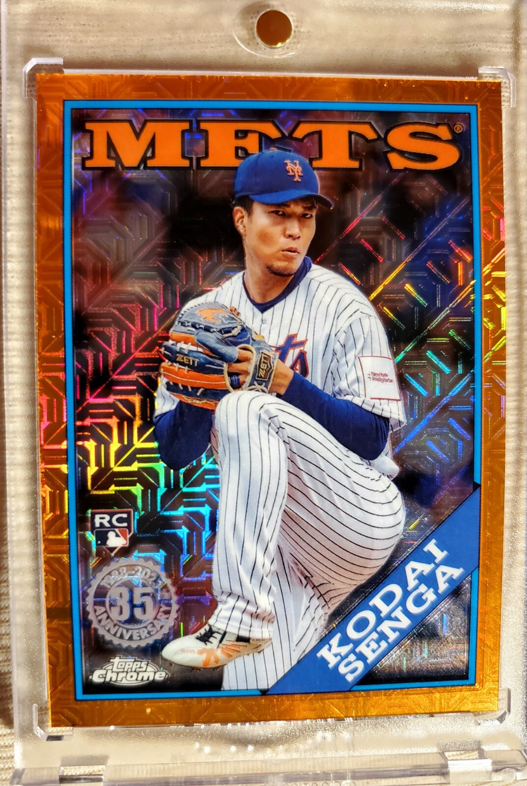 2023 Topps Update KODAI SENGA SILVER PACK CHROME RC ORANGE MOJO PRIZM SSP/25💰🔥
