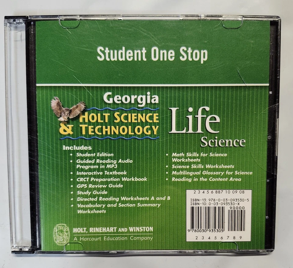 Holt Science & Technology / LIFE SCIENCE Lab DVDs + Student One-Stop CD-R - Image 4 of 4