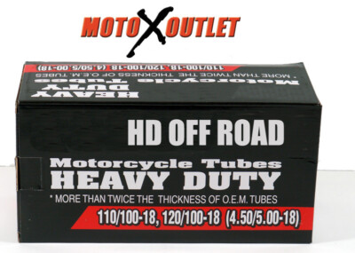 Heavy Duty Rear 18'' Tube Motorcycle 110/100-18 120/100-18 Off Road Dirt Bike
