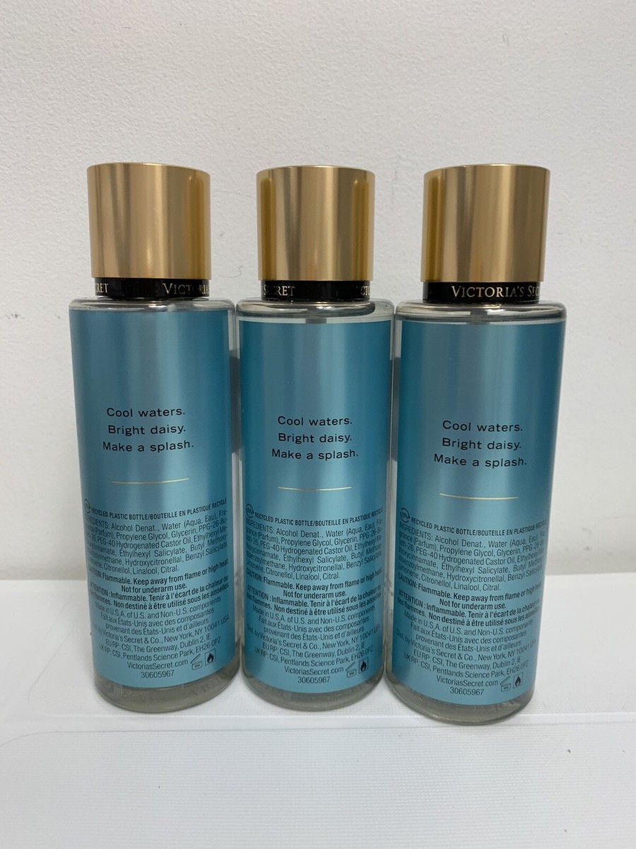 3PC Aqua Kiss Fragrance Mist by Victoria's Secret 8.4 fl oz