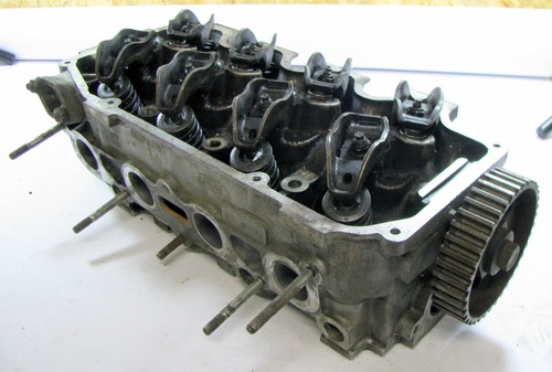 Zylinderkopf 86SM6090 Ford Escort RS Turbo 1,6 BE mit Nockenwelle und Ventilen - Picture 3 of 3