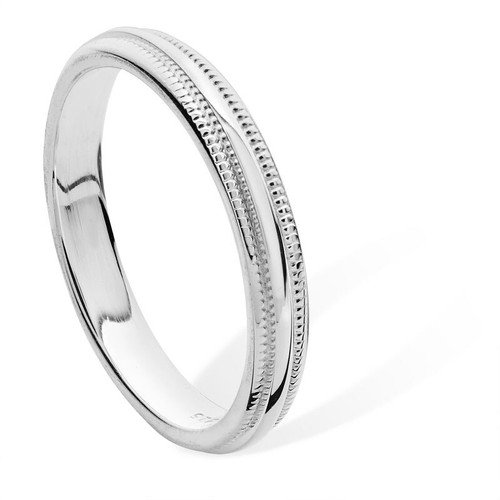 Bague En Argent 925/1000 Vintage - Taille 59 - Occasion Avec Poinçon