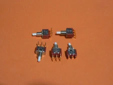 5 PCS C&K U811 MOMENTARY PUSHBUTTON SWITCH NC-NO-C 1A 120VAC "FREE US SHIPPING"