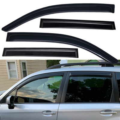 In-Channel Window Visors Rain Guards For 1999-2016 Ford - Foto 3